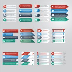 Vector of infographic element icon for Business N2