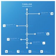 Timeline Business Infographic Design Template N2