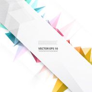 Vector Triangles pattern background N2