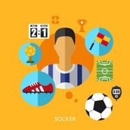 football soccer infographic N13