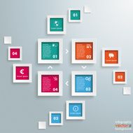 4 Rectangle Banners Cycle Flash