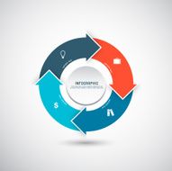 Business infographics template Vector illustration N8