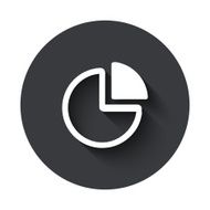 Vector modern gray circle icon N33