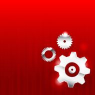Abstract background 0011 Gear industrial technology
