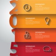 Design flat shadow 2015 template banners graphic or website Ve N2