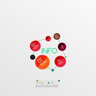 Geometric abstract shape infographic layouts N63