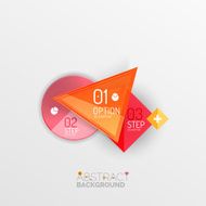 Geometric abstract shape infographic layouts N66