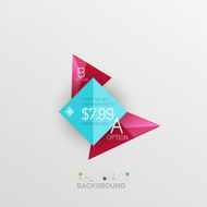 Geometric abstract shape infographic layouts N70
