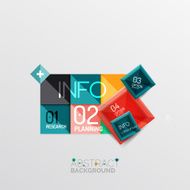 Geometric abstract shape infographic layouts N73