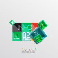 Geometric abstract shape infographic layouts N75