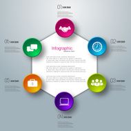 Business infographic design N85