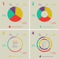 Flat design infographic N2