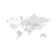 Vector Abstract Telecommunication Earth Map N4
