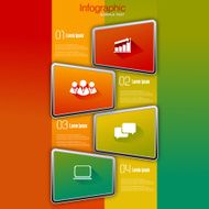 Business infographic design N95