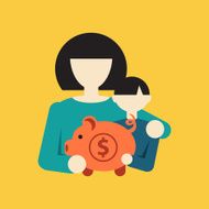 Pregnancy and mother to be nutrition infographic made in vector