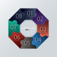 Abstract infographics N129