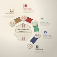 abstract flow chart infographics N11