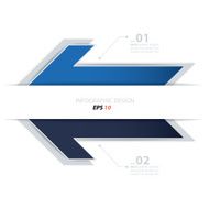 Abstract arrow infographics N3