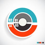 Infographic Templates for Business Vector Illustration N677