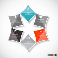 Infographic Templates for Business Vector Illustration N678
