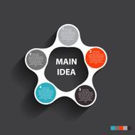 Infographic Templates for Business Vector Illustration N684