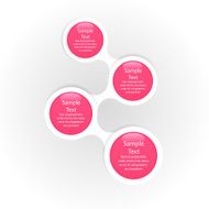 metaball colorful round diagram infographics N16