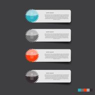 Infographic Templates for Business Vector Illustration N687
