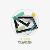 Minimal Line Design Office Web Infographics N32
