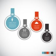 Infographic Templates for Business Vector Illustration N691