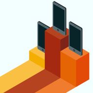 Social network and technology concept N3