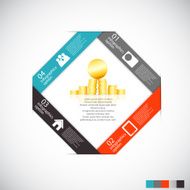 Infographic Templates for Business Vector Illustration N705