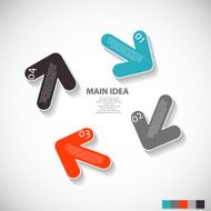 Infographic Templates for Business Vector Illustration N728