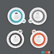 Infographic Templates for Business Vector Illustration N734