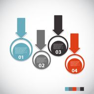 Infographic Templates for Business Vector Illustration N743