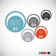 Infographic Templates for Business Vector Illustration N744