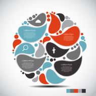 Infographic Templates for Business Vector Illustration N749