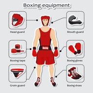 Sport equipment for boxing martial arts