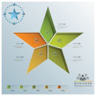 Star Shape Business Infographic