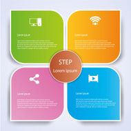 Business Infographic style Vector illustration N8