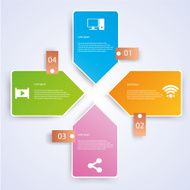 Business Infographic style Vector illustration N10