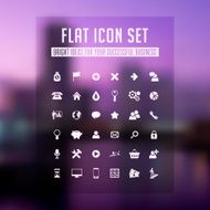 Infographics vector icon set Flat design elements