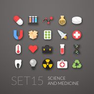 Flat Icons Set N34