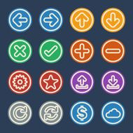Business Infographic icons N4