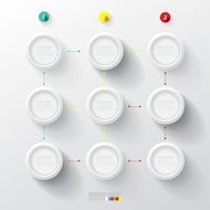 Modern infographics template N46