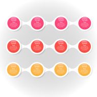 metaball colorful round diagram infographics N18
