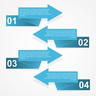 Abstract paper infographic N41