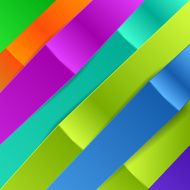 Colorful Diagonal Banners for Business Vector
