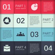 Modern vector template for your business project N131