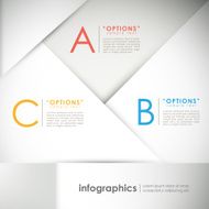 abstract paper infographic elements