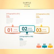 Vector abstract infographics N5